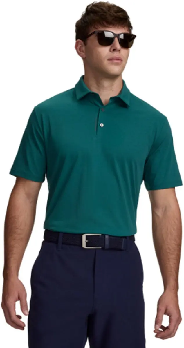 Under Armour ArmourDry Polo Rack Green - L