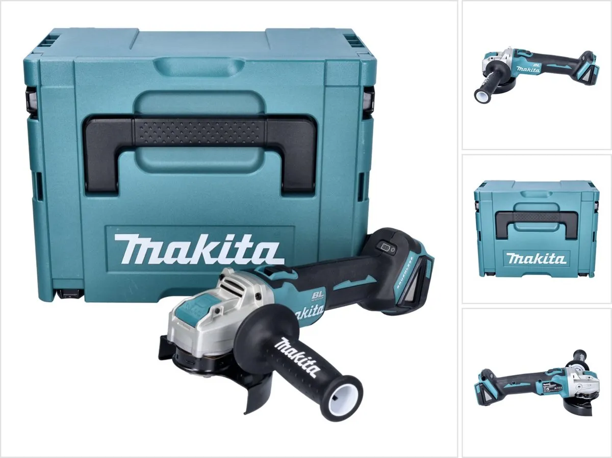 Makita DGA 521 ZX1J Haakse Slijper 18V 125mm X-LOCK Brushless