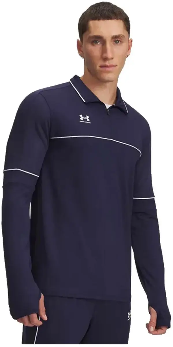 Under Armour Challenger Training Qz 6004043 Lange Mouw - L - Blauw