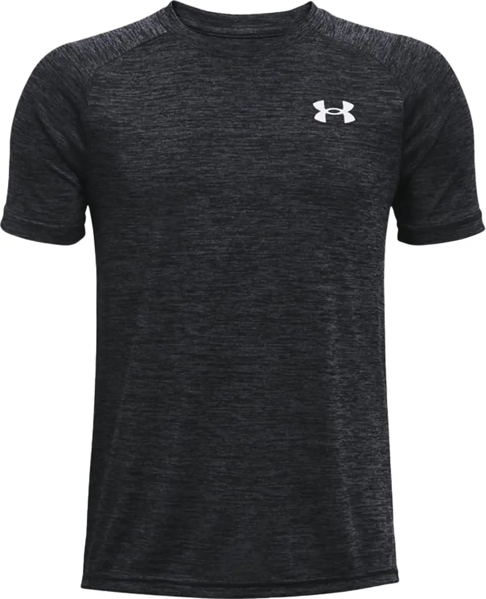 Under Armour UA Tech 2.0 SS Sportshirt - Zwart/Wit - afbeelding 6 van 6