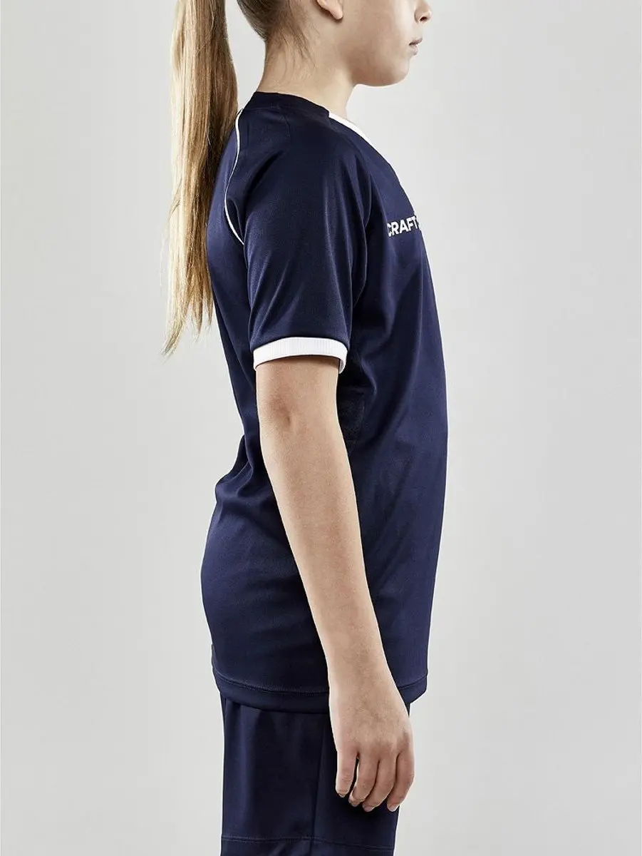 Craft Progress 2.0 Shirt Korte Mouw Kinderen - 158/164 Marine