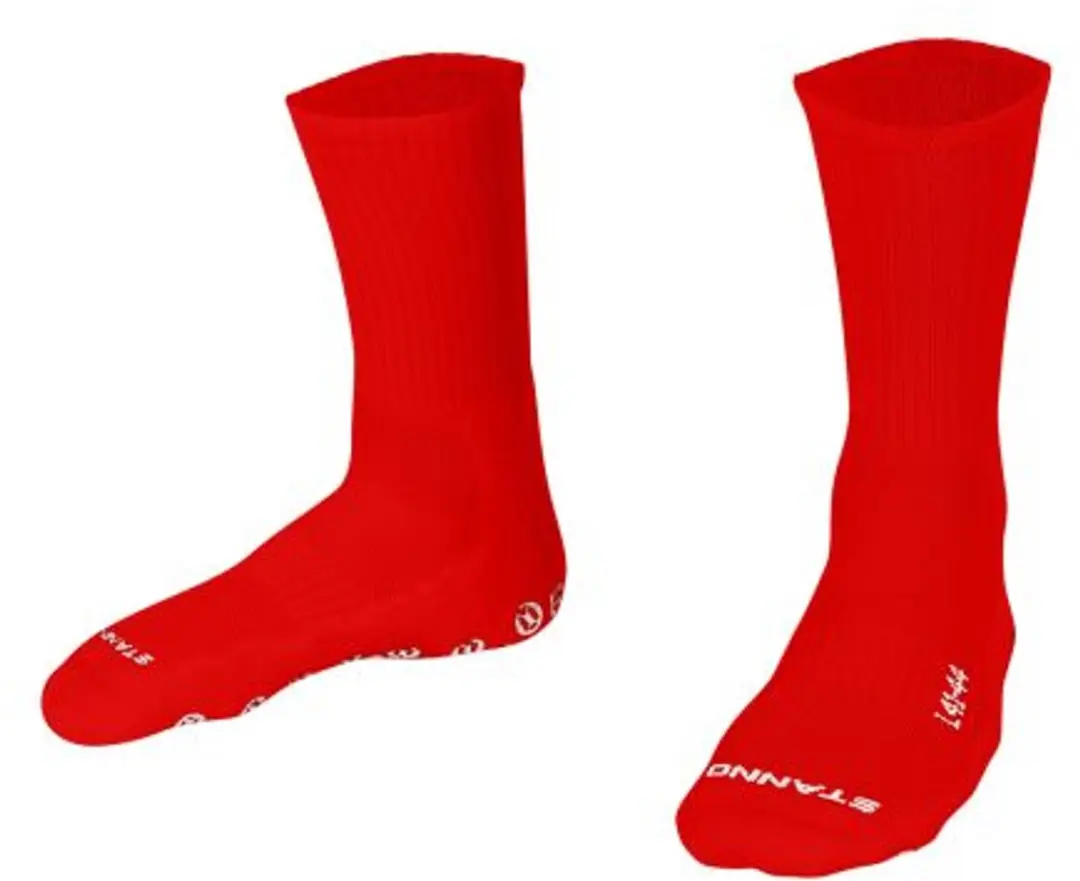 Stanno Raw Crew Sokken - Rood - Maat 36-40
