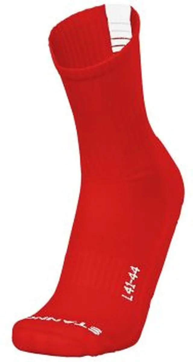 Stanno Raw Crew Sokken - Rood - Maat 36-40