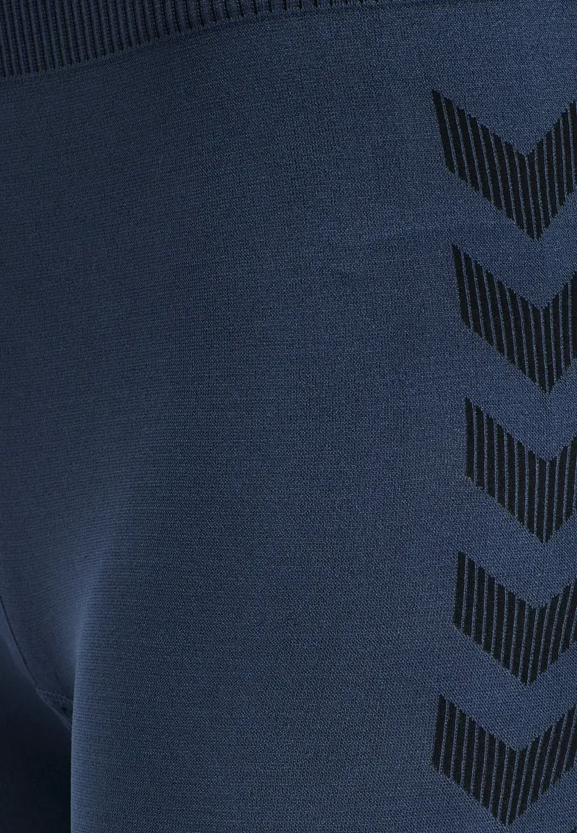 Hummel First SS Training Tight Thermobroek Dames - Blauw