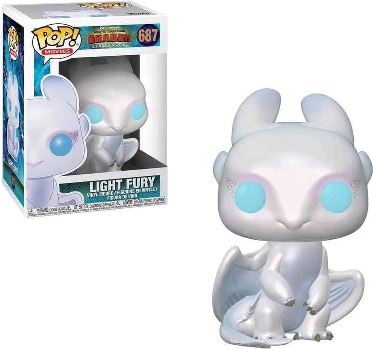 Funko Pop! Light Fury How To Train Your Dragon 36369 - Multi