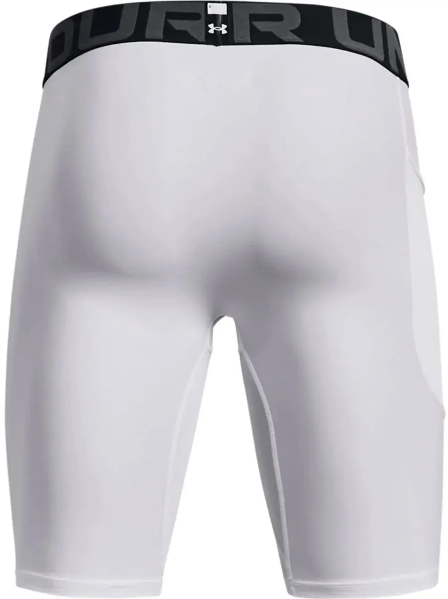 Under Armour HeatGear Armour Long Shorts XS - Wit