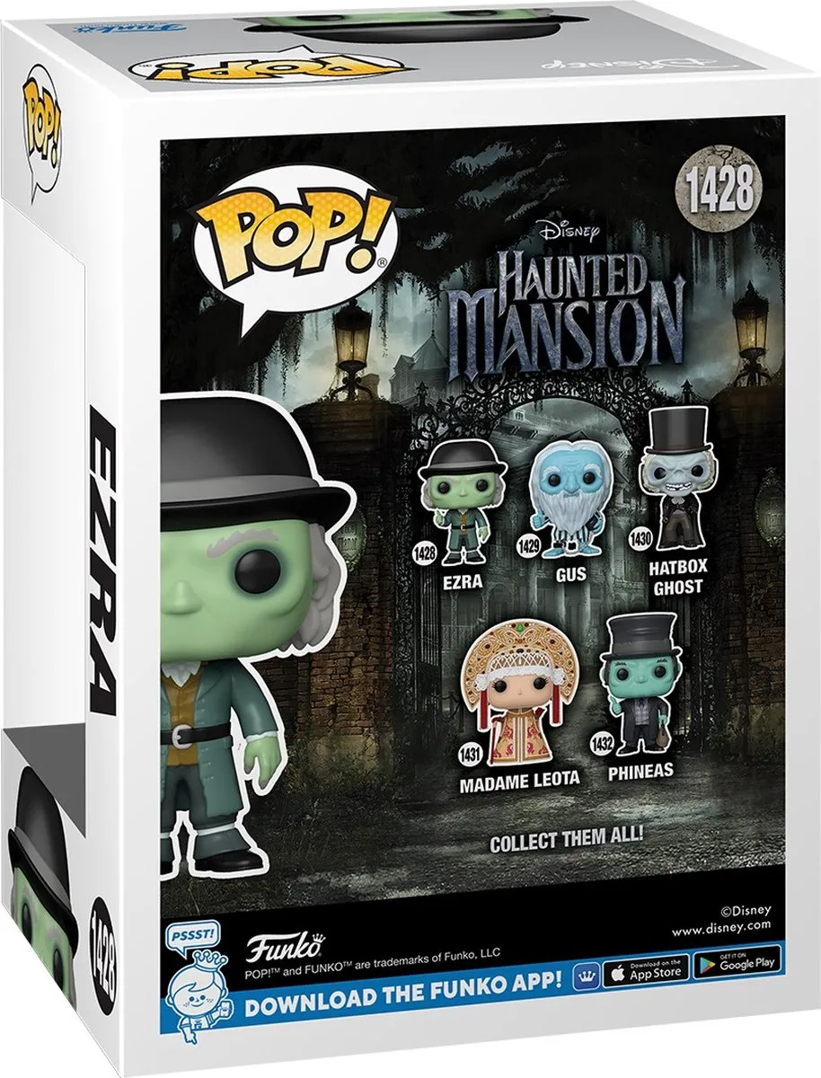 Funko POP! Ezra Haunted Mansion Verzamelfiguur 9cm - Multicolor