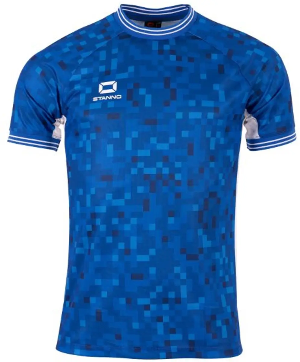 Stanno Pixel Shirt XXL - Blauw/Wit