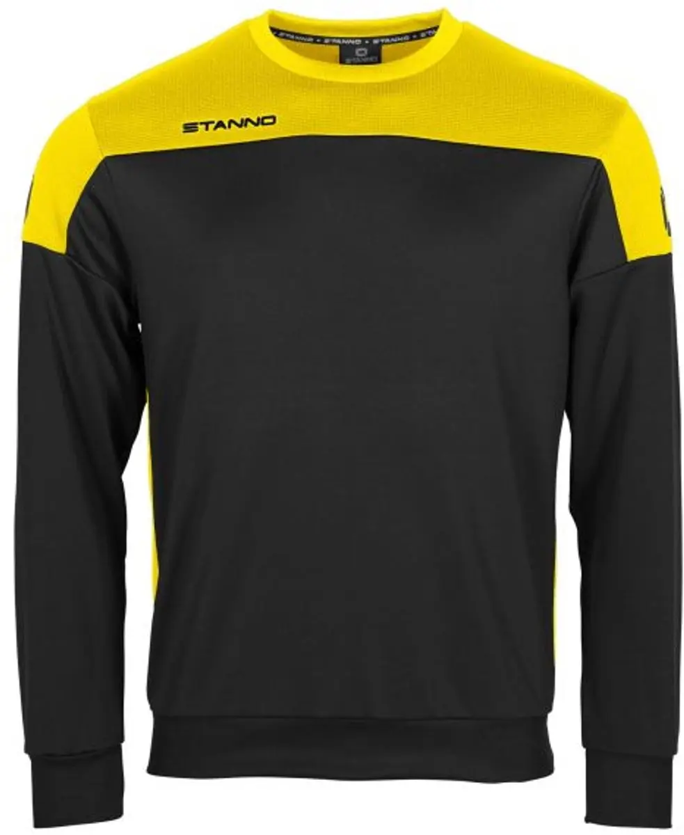 Stanno Pride Top Round Neck Sporttrui 152 - Zwart/Geel