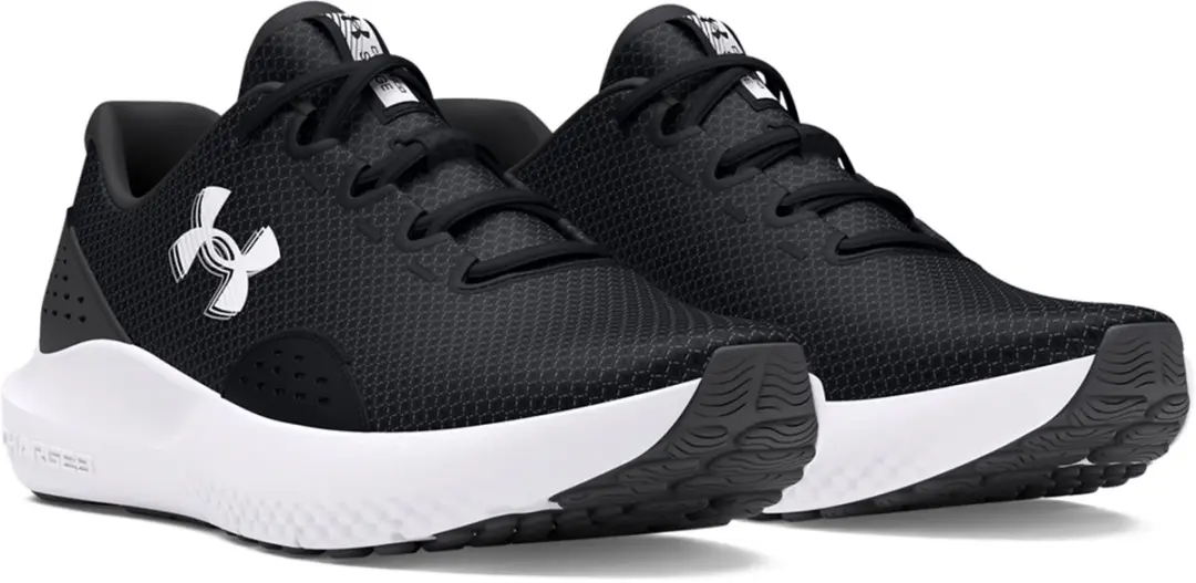 Under Armour UA Charged Surge 4 Heren Sportschoenen 42.5 - Zwart