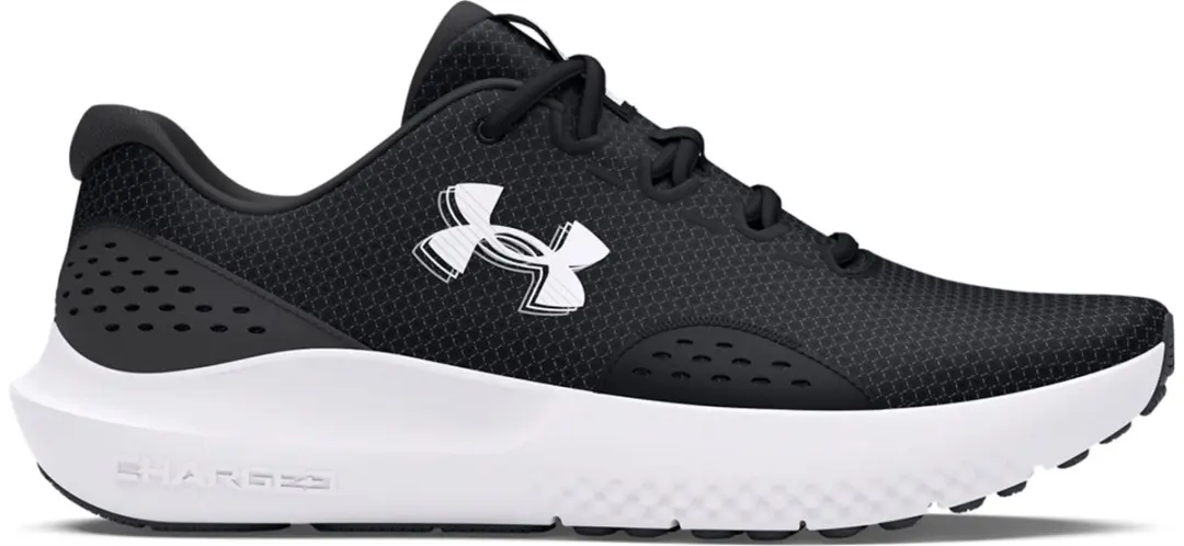 Under Armour UA Charged Surge 4 Heren Sportschoenen 42.5 - Zwart
