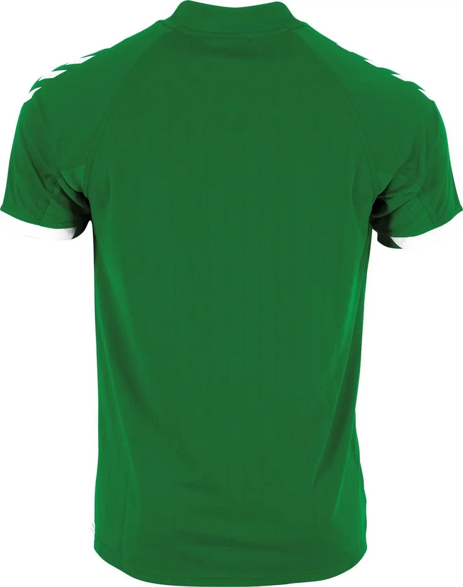 Hummel Fyn Shirt Heren - Groen/Wit M