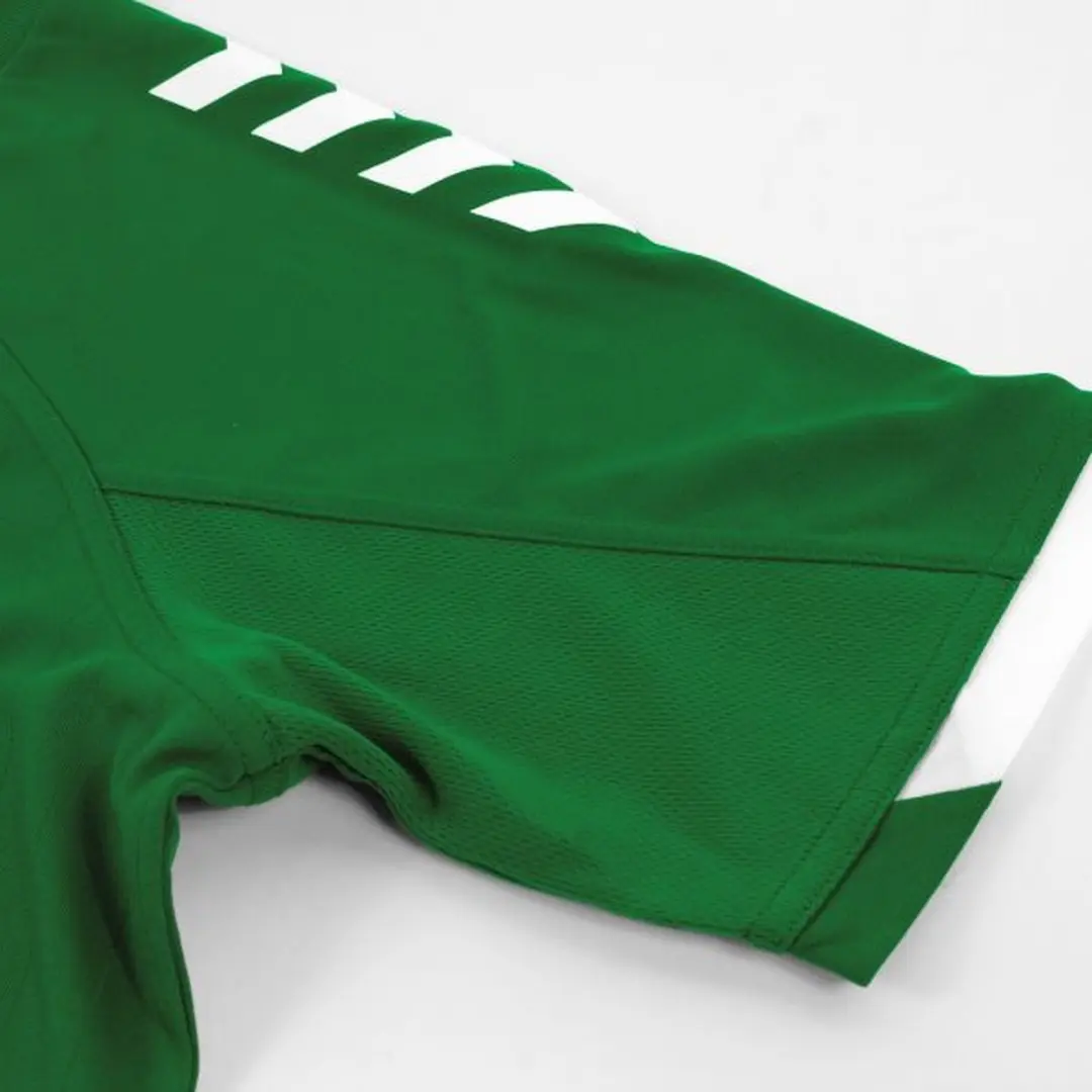 Hummel Fyn Shirt Heren - Groen/Wit M - afbeelding 6 van 6