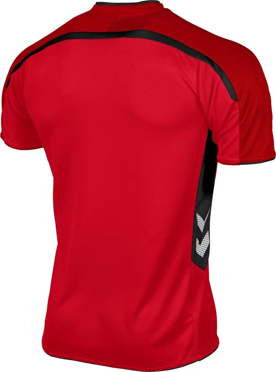 Hummel Preston S/S Sportshirt - XXL - Rood