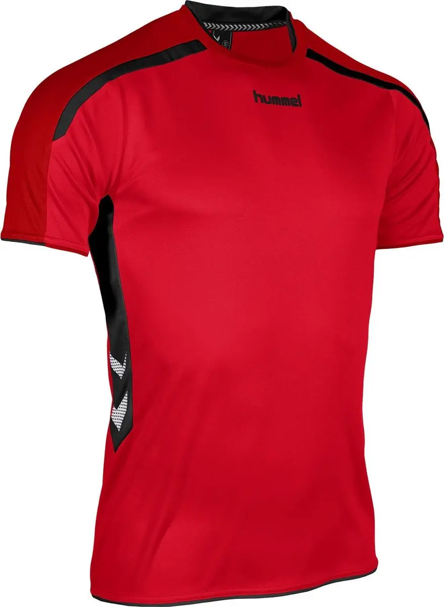 Hummel Preston S/S Sportshirt - XXL - Rood