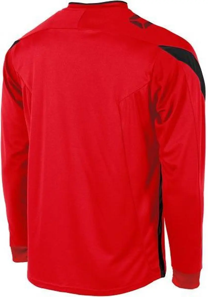 Stanno Drive Match Shirt LS - Maat 152 - Rood/Zwart - afbeelding 6 van 6