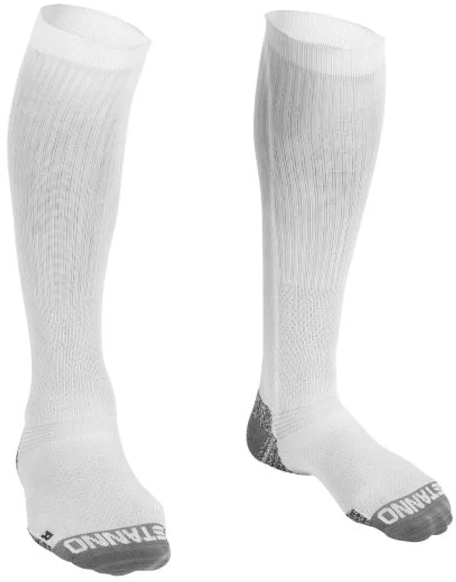 Stanno Prime Compressiekousen 35-38 Wit