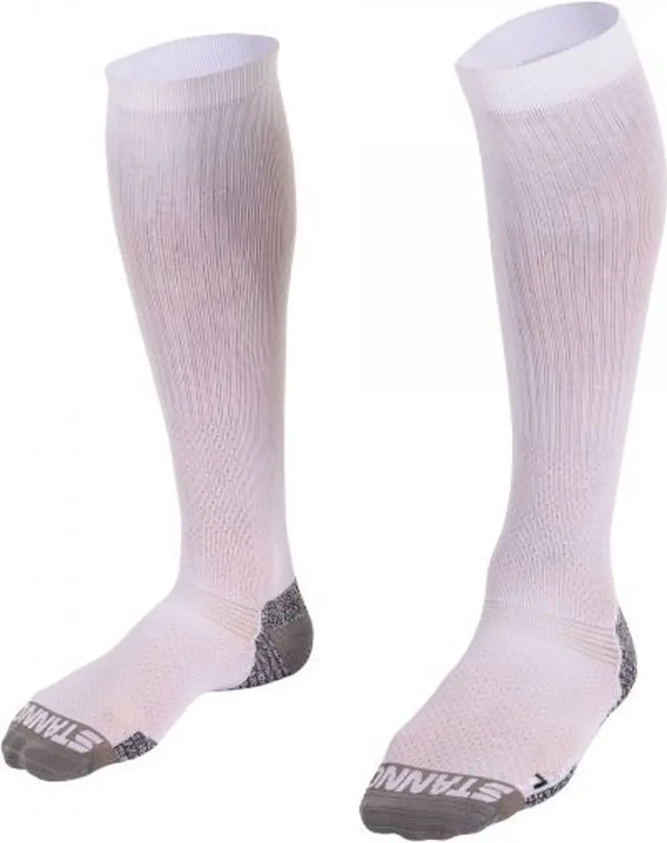 Stanno Prime Compressiekousen 35-38 Wit