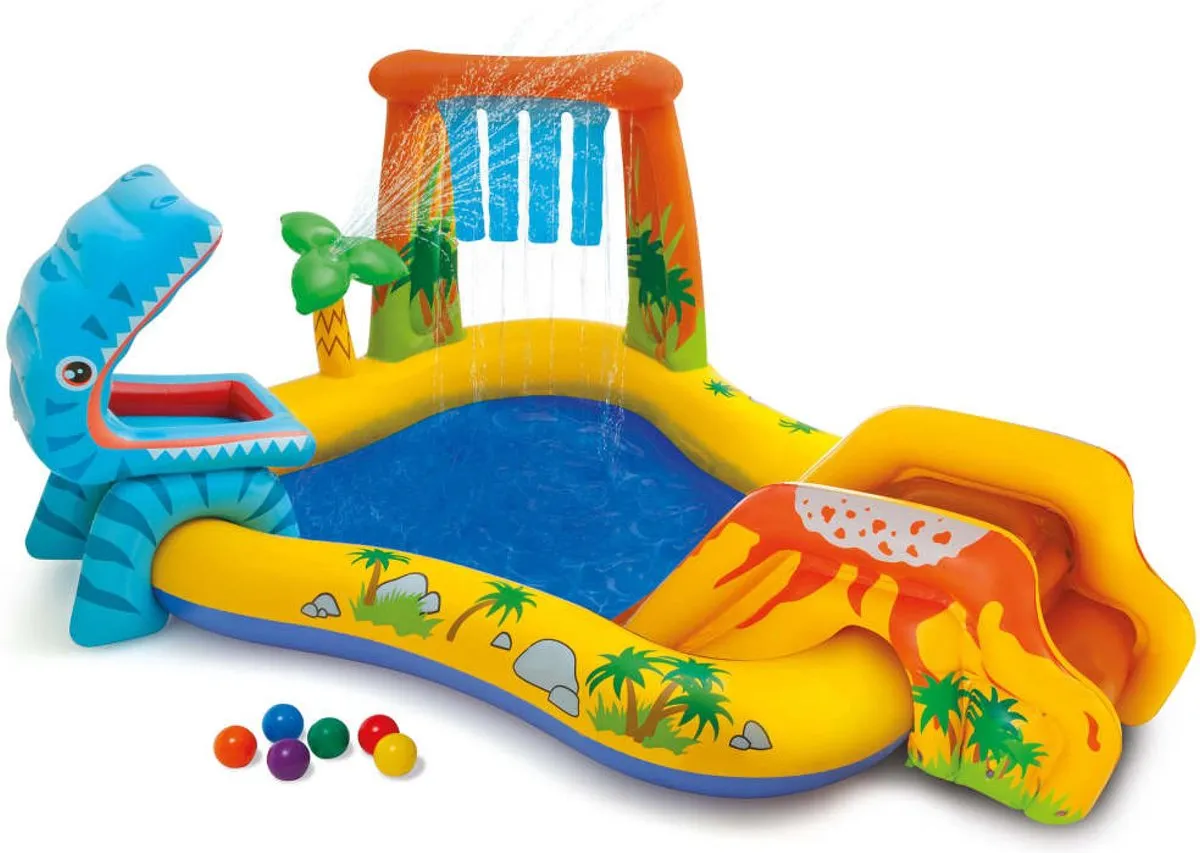 Intex Opblaaszwembad Dinosaur Play Center 57444NP