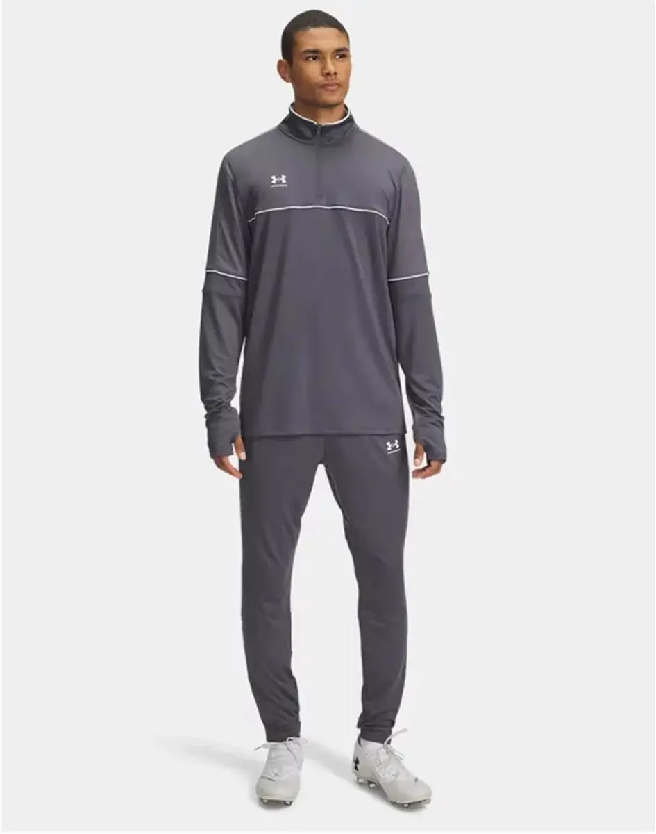 Under Armour Challenger Trainingsbroek Heren M - Grijs/Wit