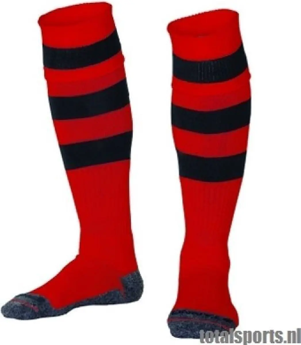 Stanno Original Voetbalsokken 41-44 - Rood/Zwart - afbeelding 6 van 6