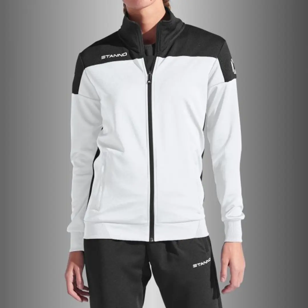 Stanno Pride Full Zip Jacket Dames XL - Wit/Zwart