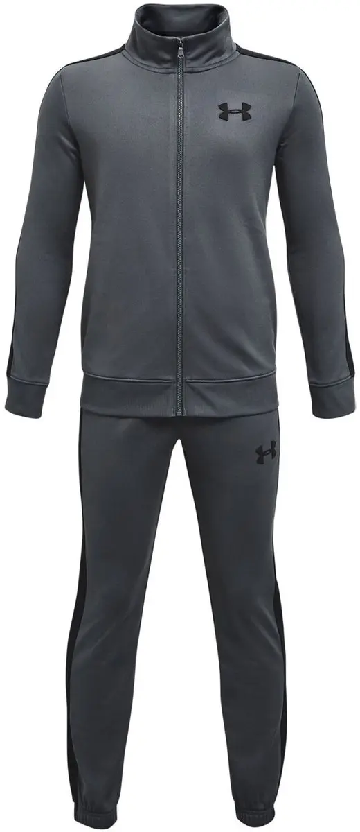 Under Armour UA Rival Knit Trainingspak - Pitch Grijs/Zwart