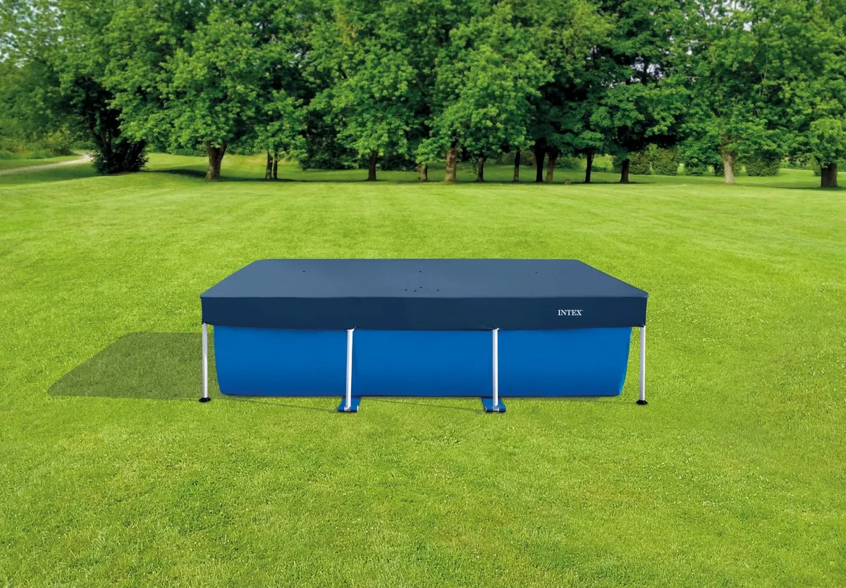 Intex Zwembad Afdekzeil 260x160cm - Donkerblauw