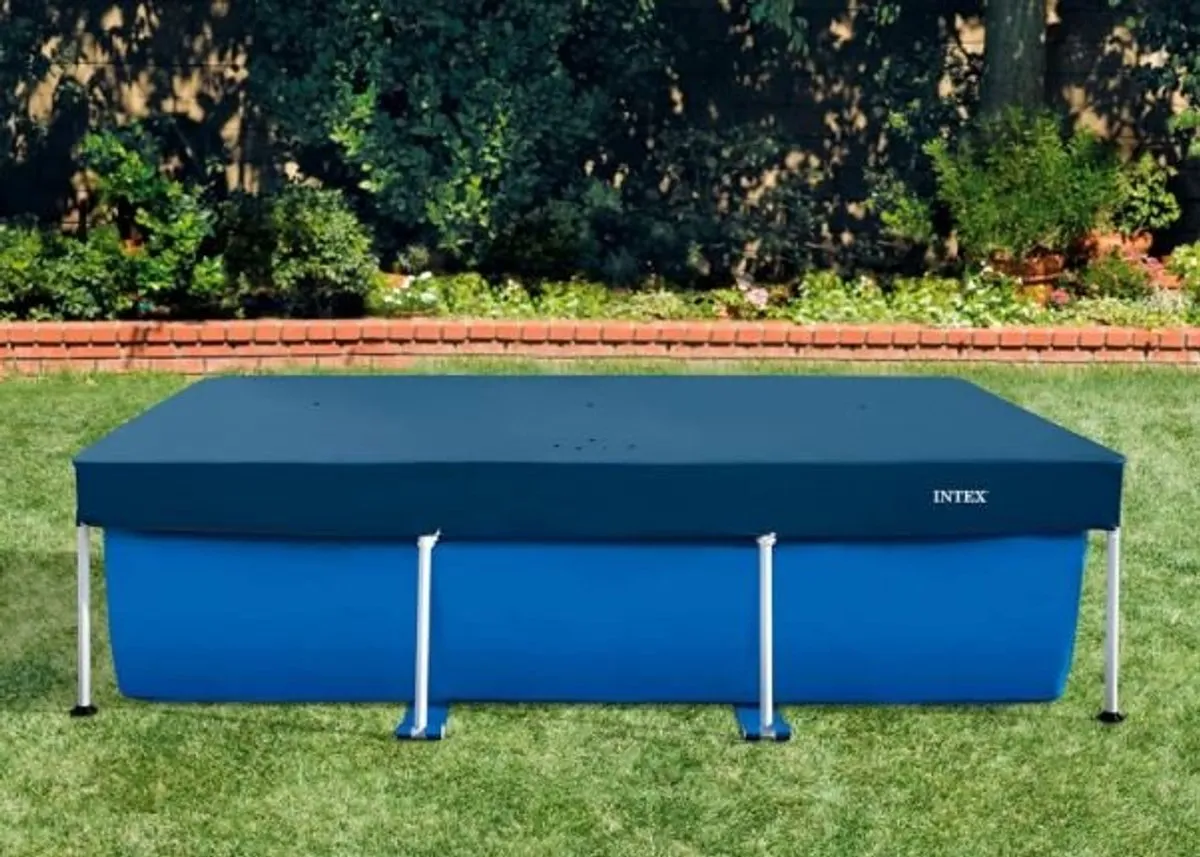 Intex Zwembad Afdekzeil 260x160cm - Donkerblauw - afbeelding 6 van 6