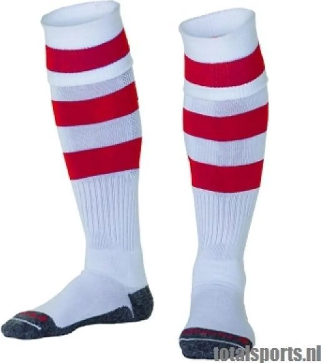 Stanno Original Voetbalsokken 45-48 - Wit/Rood - afbeelding 6 van 6