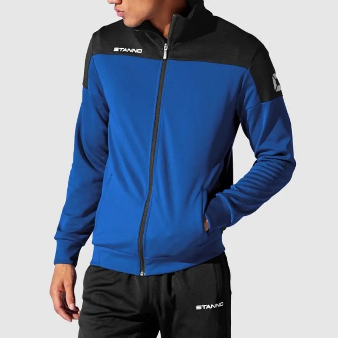 Stanno Pride Full Zip Jack - L - Blauw/Zwart