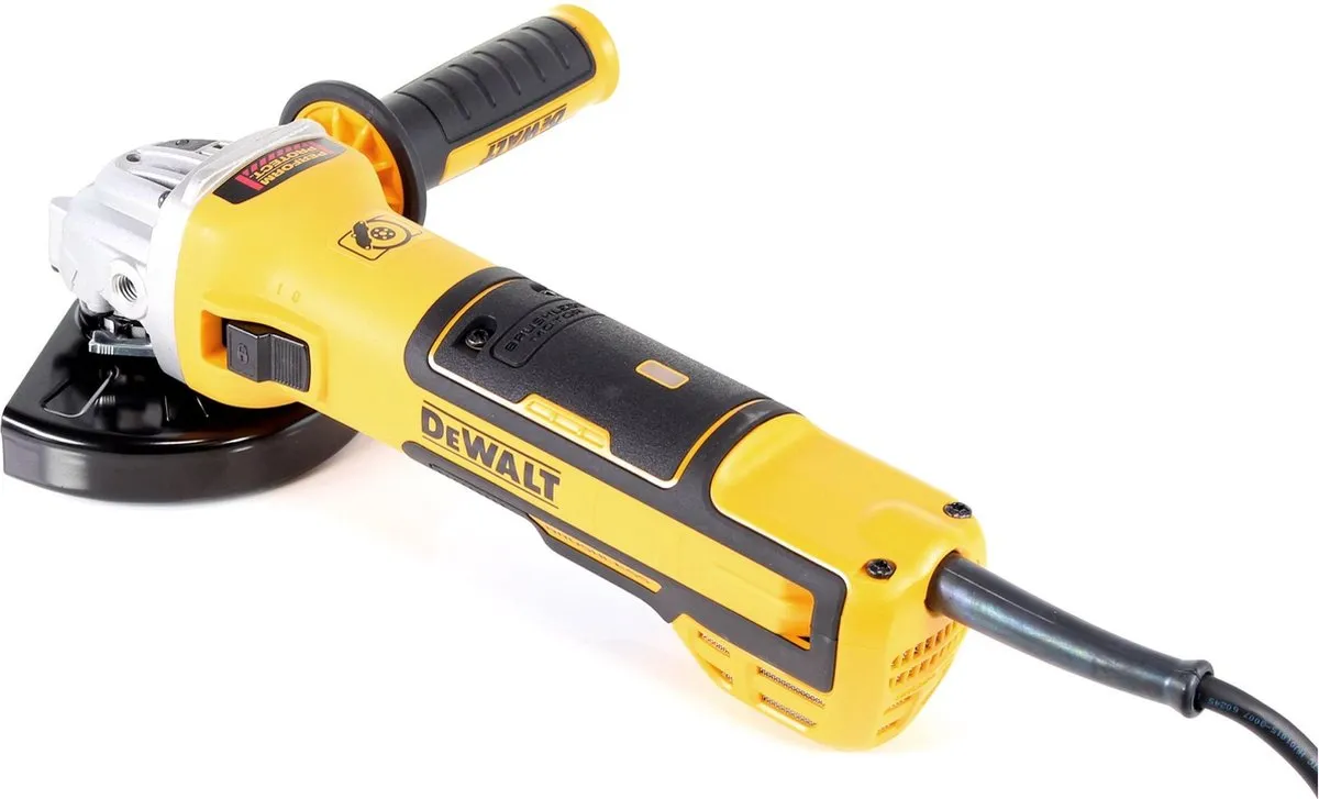 DeWalt DWE4347-QS Haakse Slijper 1700W 125mm - Koolborstelloos