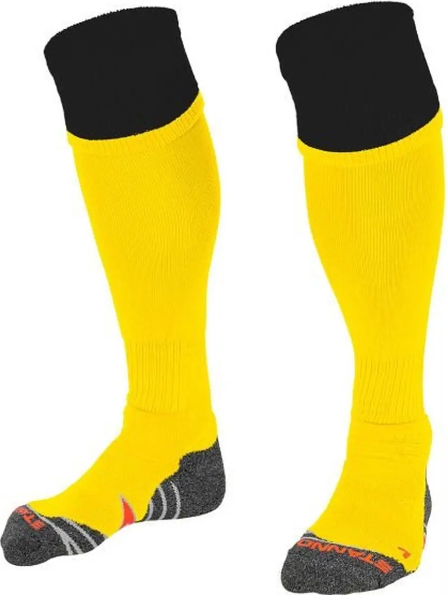 Stanno Combi Voetbalsokken 41-44 - Geel/Zwart - afbeelding 6 van 6