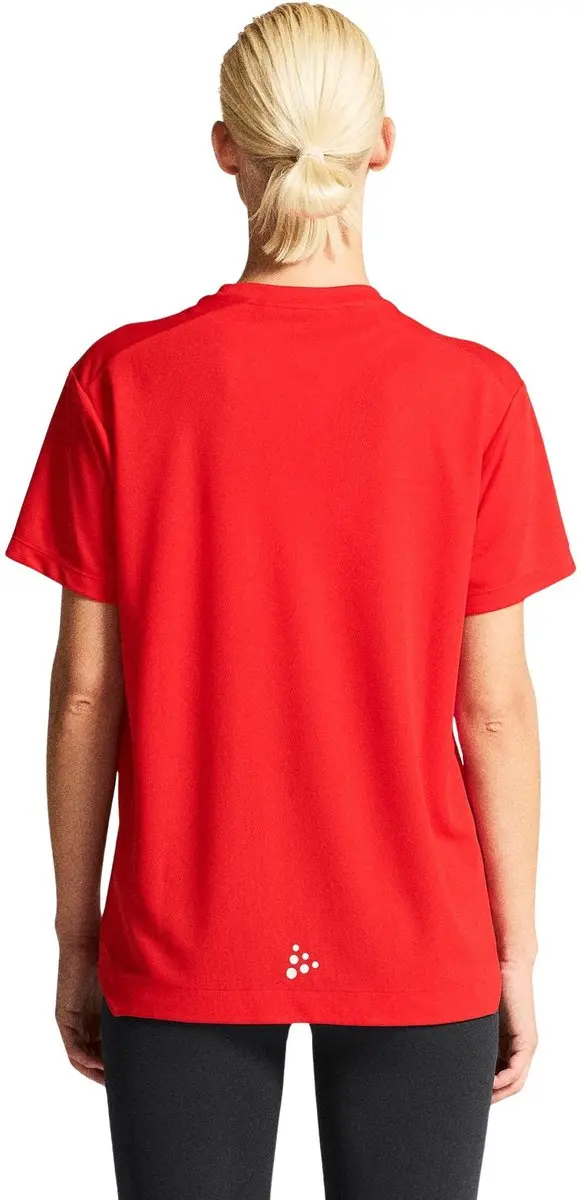 Craft Evolve 2.0 Structured Shirt Dames - Maat M - Rood
