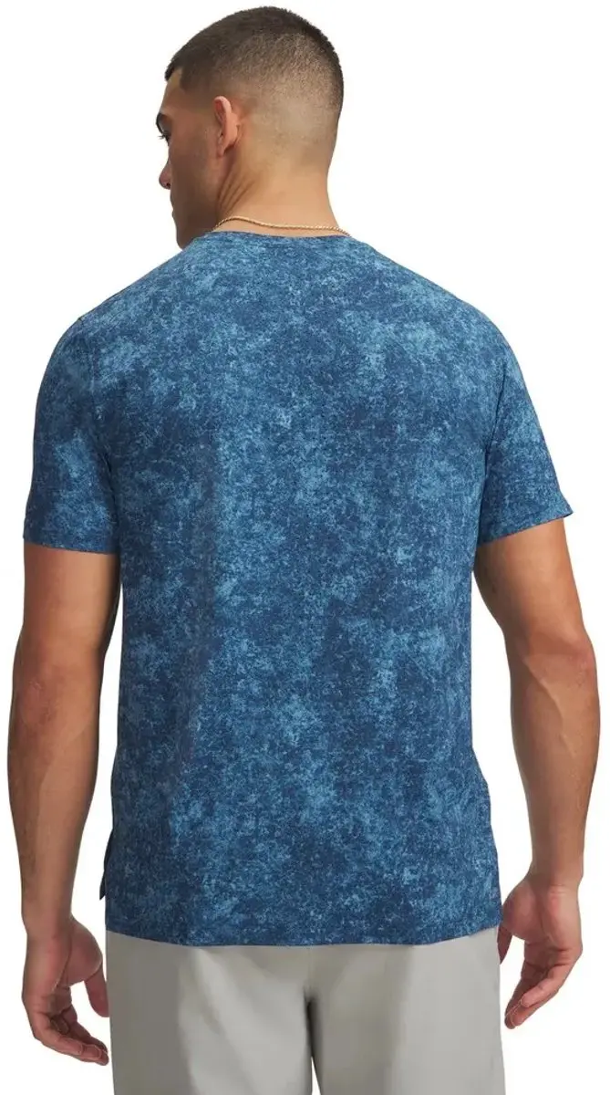 Under Armour Velociti Pro Print T-shirt - M - Blauw