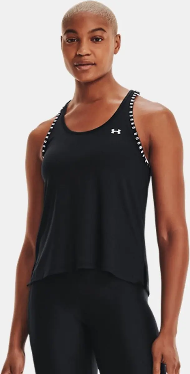 Under Armour Knockout Tanktop Dames - Zwart - Maat M