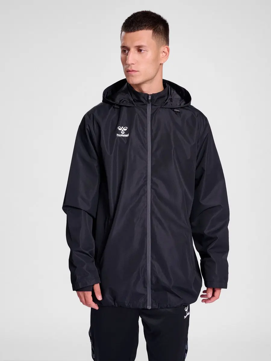 Hummel Hmlessential AW Jacket Outdoorjas - XXL - Zwart - afbeelding 6 van 6