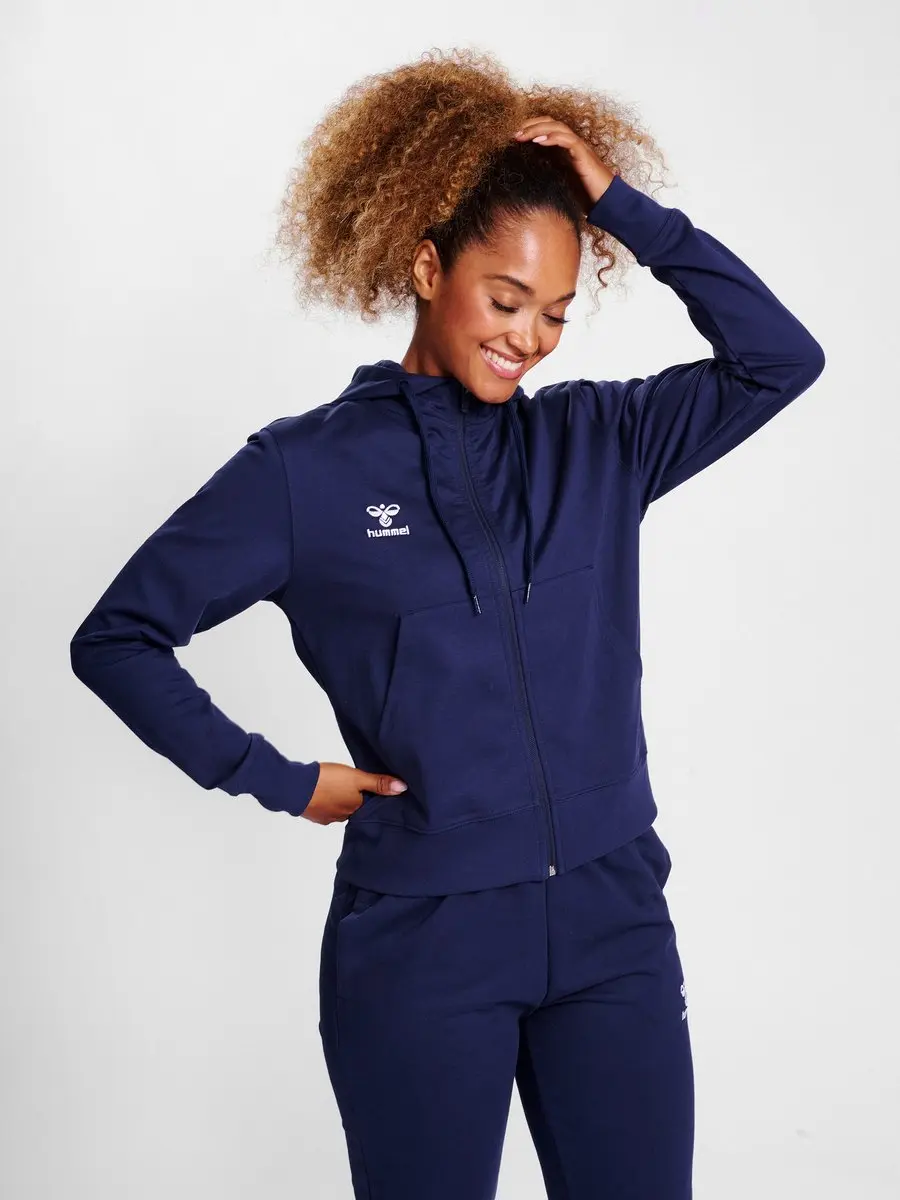 Hummel Hmlgo 2.0 Zip Hoodie Dames - Marine - M