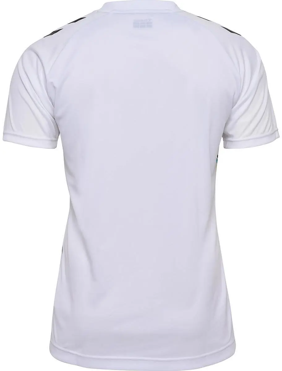 Hummel Match Triumph Heren Shirt Korte Mouw - L - Wit