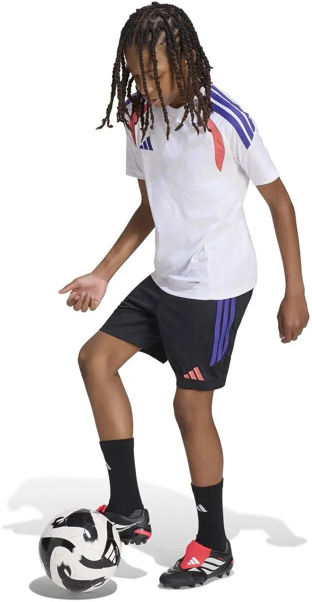 Adidas Tiro26L JSY Y Voetbaltrainings T-shirt - 152 - Wit - afbeelding 6 van 6