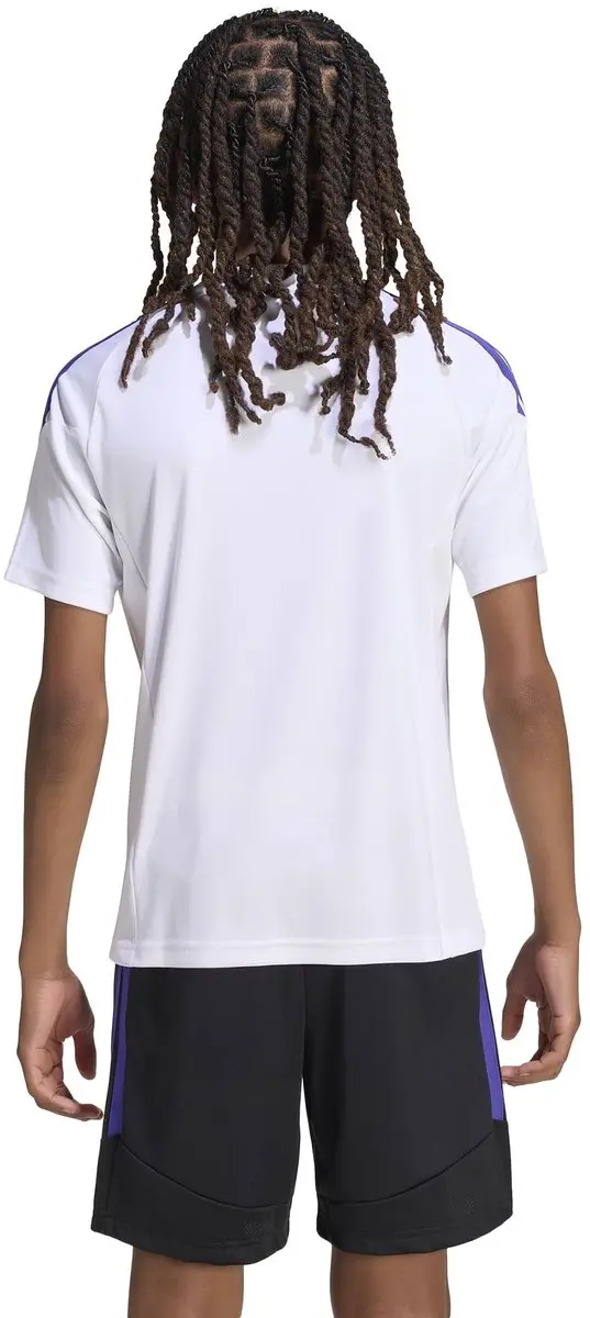 Adidas Tiro26L JSY Y Voetbaltrainings T-shirt - 152 - Wit