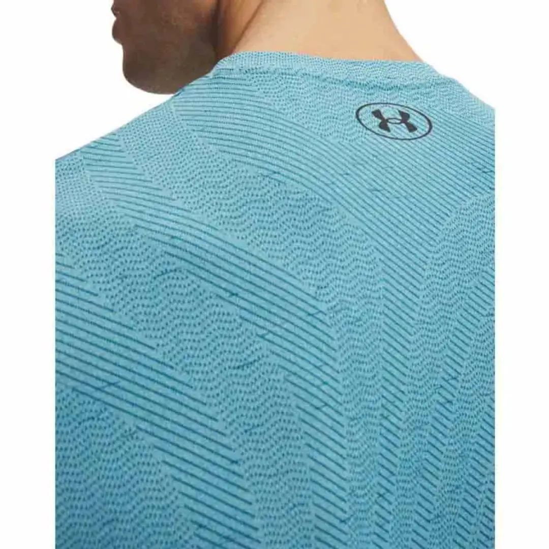 Under Armour Vanish Seamless Novelty T-shirt - Blauw XL