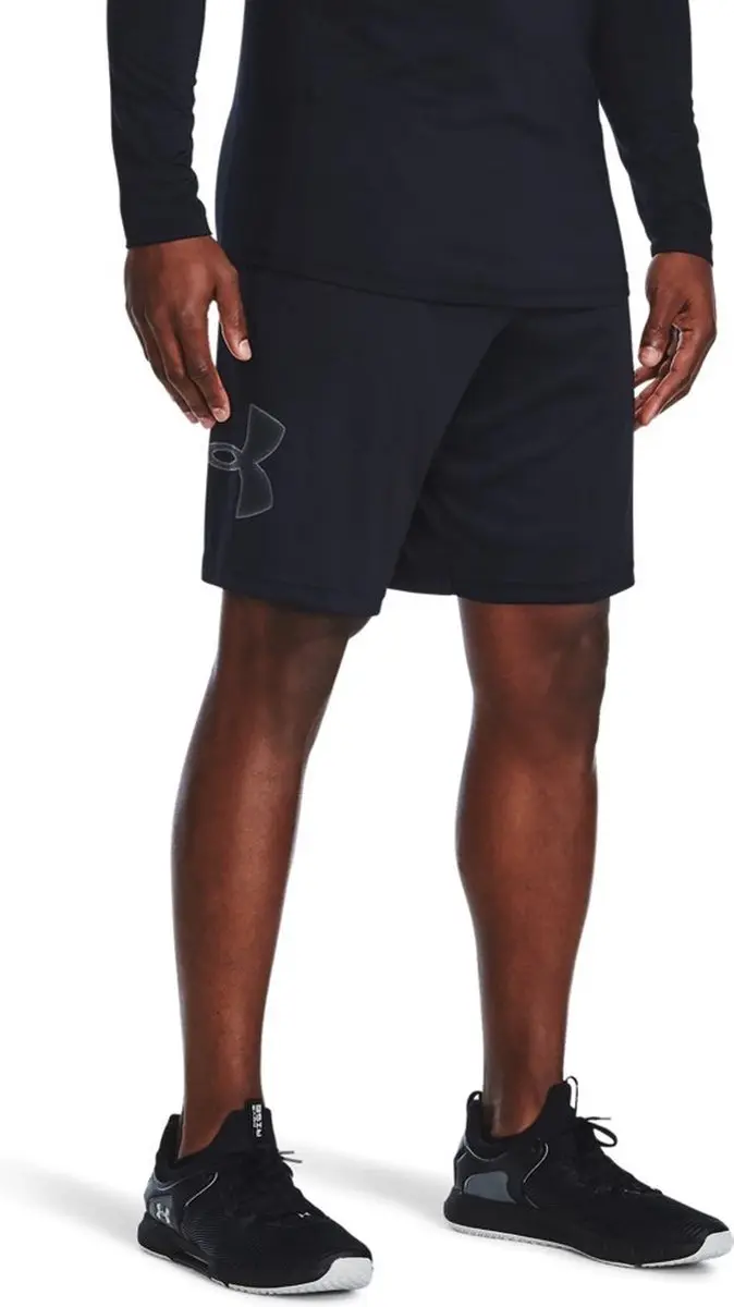 Under Armour TECH Graphic Short Heren - Zwart M