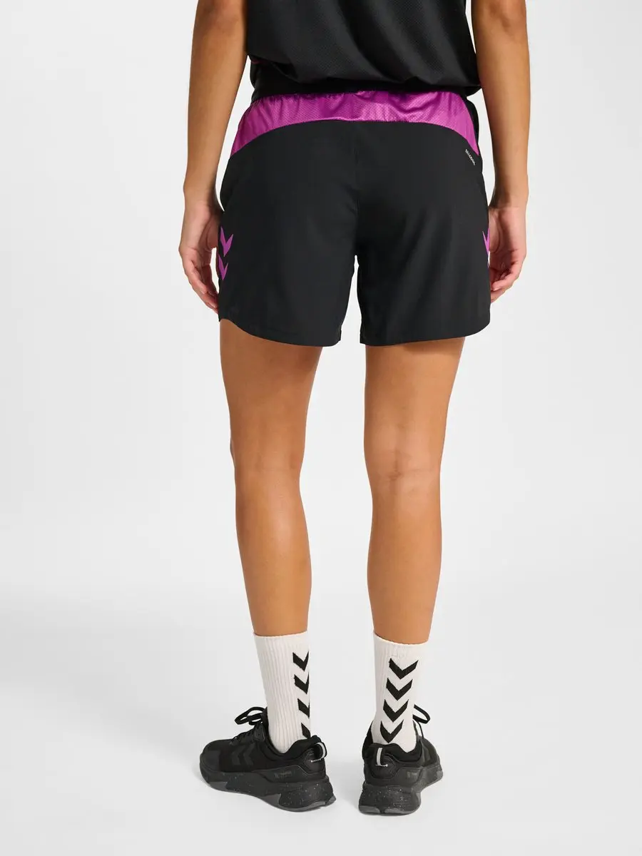 Hummel HMLBLAZE 2.0 Training Shorts - S - Zwart/Dahlia - afbeelding 6 van 6