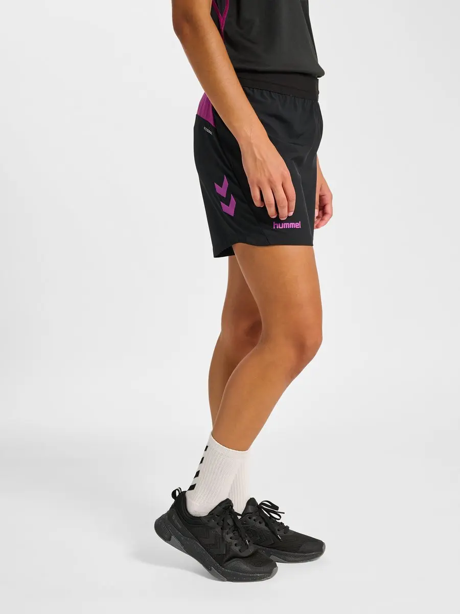 Hummel HMLBLAZE 2.0 Training Shorts - S - Zwart/Dahlia