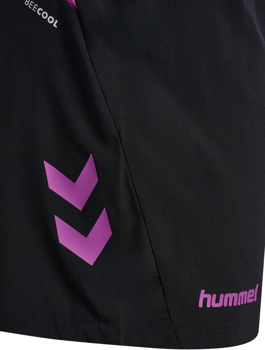 Hummel HMLBLAZE 2.0 Training Shorts - S - Zwart/Dahlia