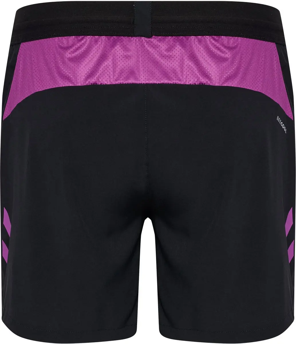 Hummel HMLBLAZE 2.0 Training Shorts - S - Zwart/Dahlia