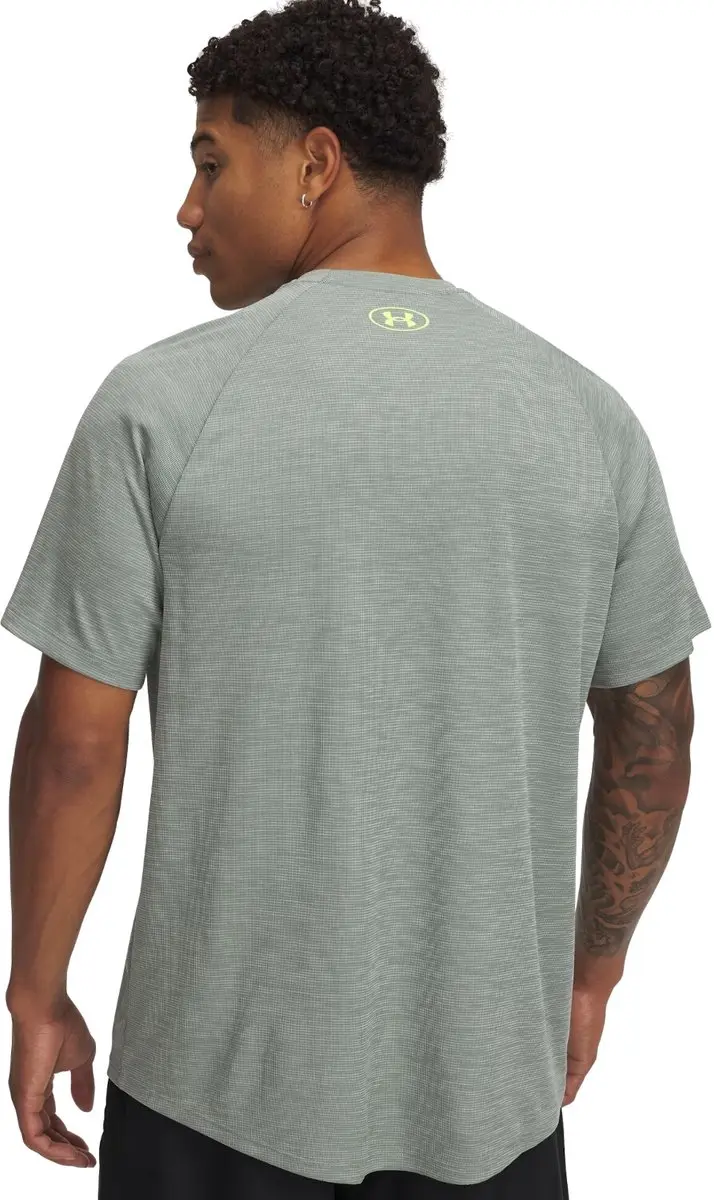 Under Armour Tech Textured SS Groen Training T-shirt Dames XL