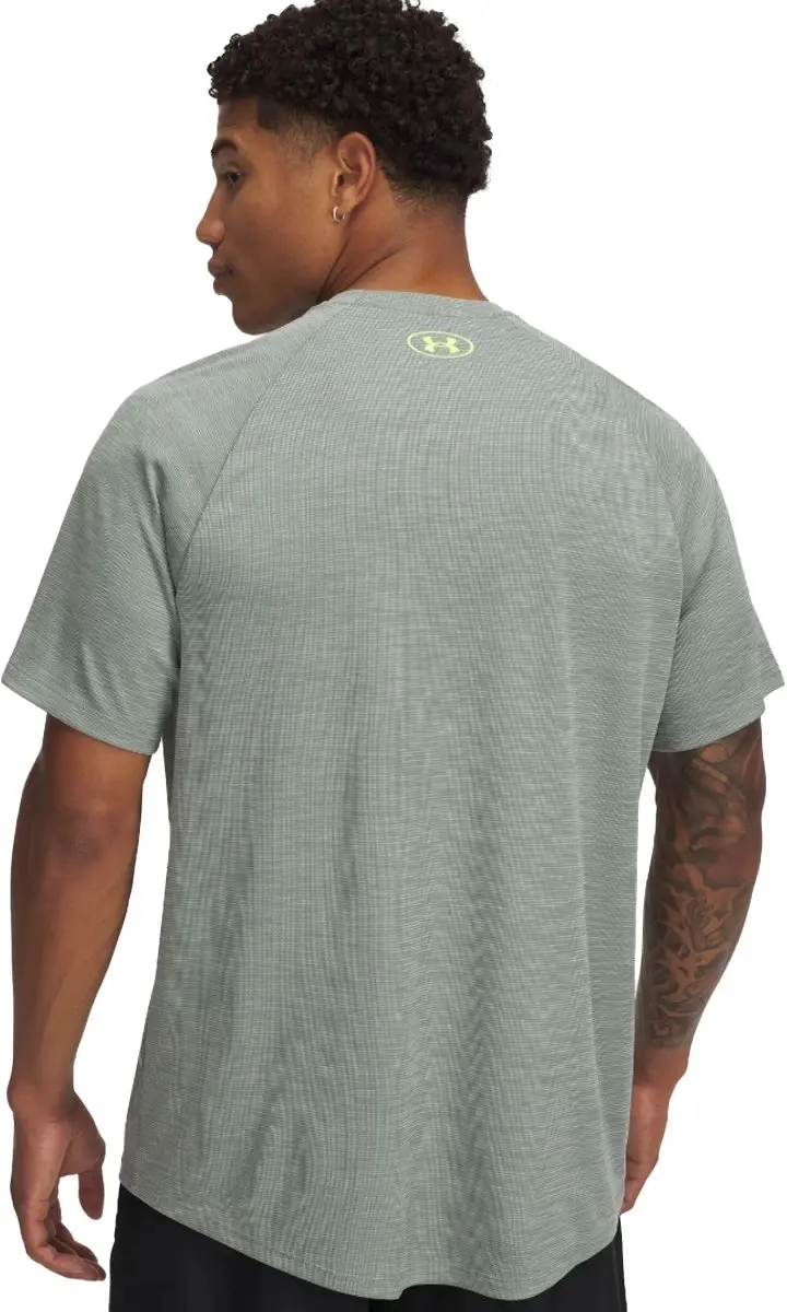 Under Armour Tech Textured SS Groen Training T-shirt Dames XL