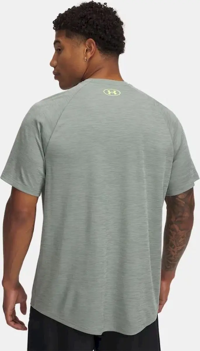 Under Armour Tech Textured SS Groen Training T-shirt Dames XL